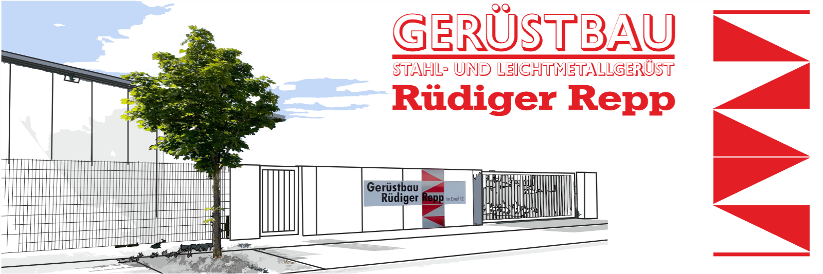 <img src="Kopfgrafik.png" alt="Einfahrt Niederlassung Gerüstbau Repp in Assenheim">